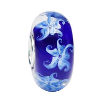 Delft Blue Flower Flakes  - Ogerbeads Glass